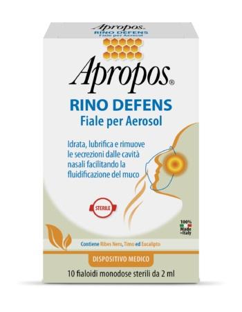 Apropos Linea Dispositivi Medici Rino Defens 10 Fiale Monodose per Aerosol