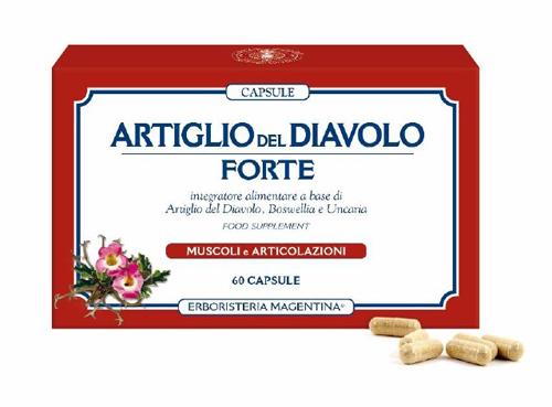 Artiglio del Diavolo  Forte per i Problemi Osteoarticolari 60 capsule