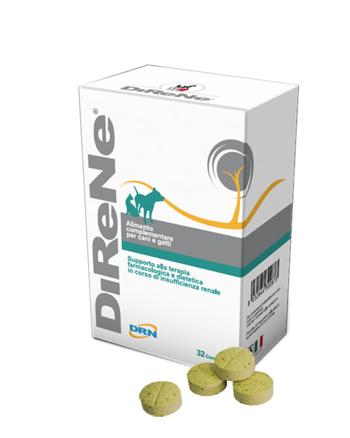 Direne Compresse Insufficienza Renale Cani e Gatti 32 Compresse