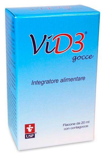 Vid3 Gocce Integrato alimentare con Vitamina D 20 ml