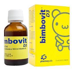 Pharmaguida Linea Vitamine Minerali Bimbovit D3 Integratore Alimentare 15 ml