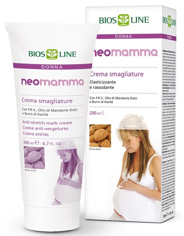 Bios Line Neomamma Crema Smagliature Elasticizzante e Rassodante 200 ml