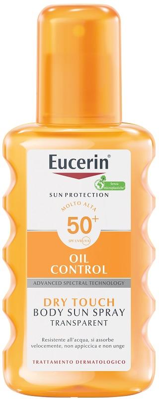 EucerinSun Oil Control Spray Dry Touch Trasparente SPF50 200 ml