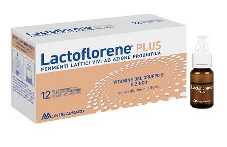 Lactoflorene Plus Integratore Alimentare di Fermenti Lattici Vivi 12 flaconcini