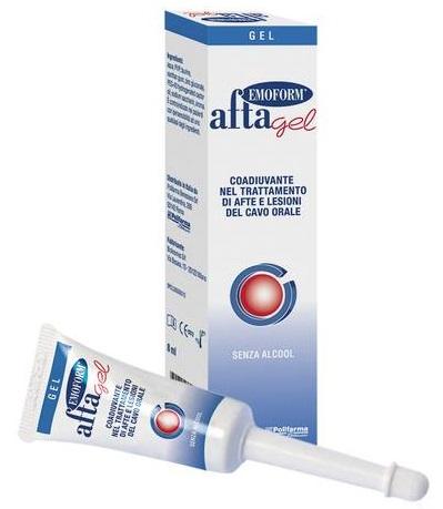 Aftagel Emoform Gel Protettivo Contro Irritazioni E Lesioni Della Bocca 8 ml