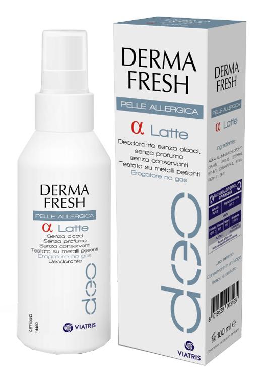 Dermafresh Pelli Allergiche Alfalatte Deodorante 100 ml