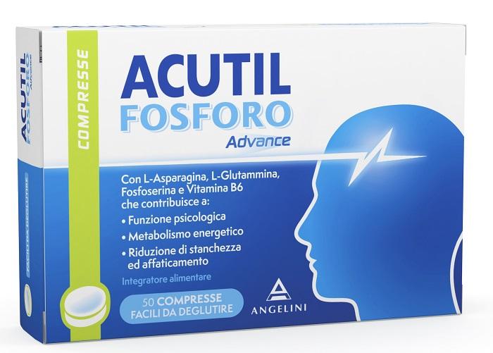 Acutil Fosforo Advance Integratore per il Benessere Mentale 50 Compresse