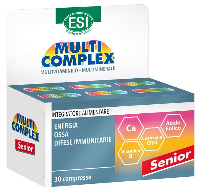 Esi Multicomplex Senior Integratore Alimentare Vitamine 30 Compresse