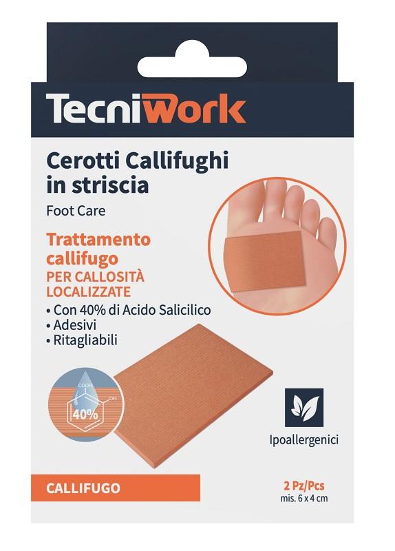 Tecniwork Cerotti in Striscia Callifugo 2 Pezzi