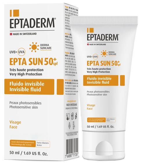 Epta Sun 50+ Fluido Invisibile Viso 40 ml