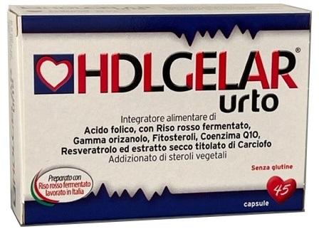 Hdlgelar Urto Integratore per il Controllo del Colesterolo 45 Capsule