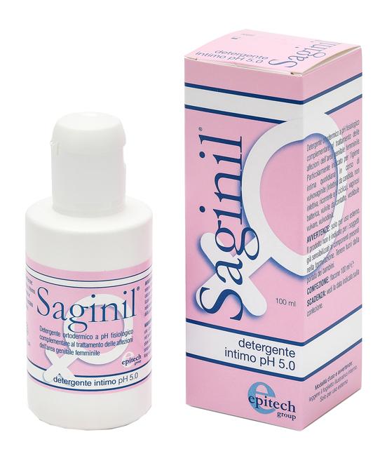 Saginil Detergente Intimo per Affezioni dell'Area Genitale 100 ml
