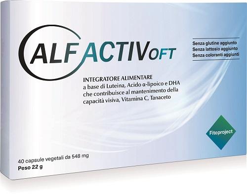 Alfactiv Oft Integratore Benessere Visivo 40 Compresse