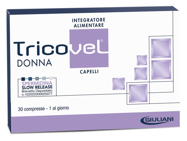 Giuliani Linea Anticaduta Capelli Fragili Tricovel Donna Integratore 30 Compress