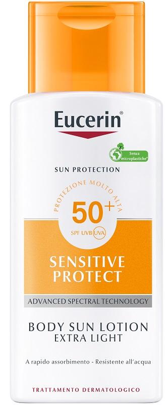 Eucerin Sensitive Protect Sun Lotion Extra Light Crema Solare Corpo Spf50 150 ml