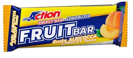 ProAction Fruit Bar Albicocca Barretta Energetica 40 g