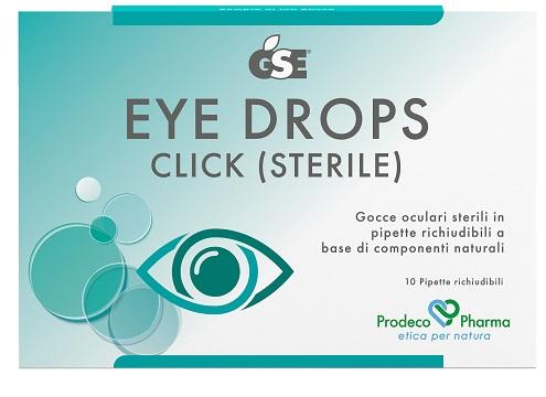 GSE Eye Drops Click Gocce Oculari 10 Flaconcini