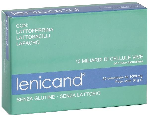 Lenicand Integratore Contro la Candida 30 Compresse