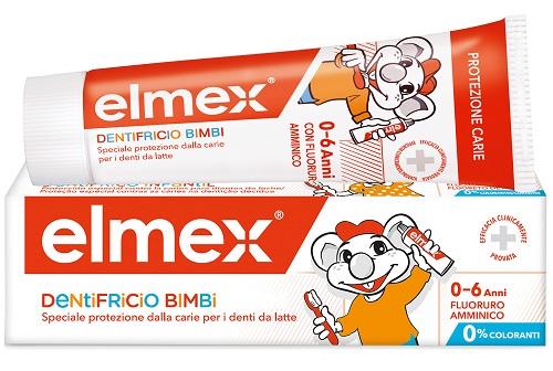 Elmex Dentifricio Bimbi Protezione 0-6 Anni Protezione Denti da Latte 50 ml