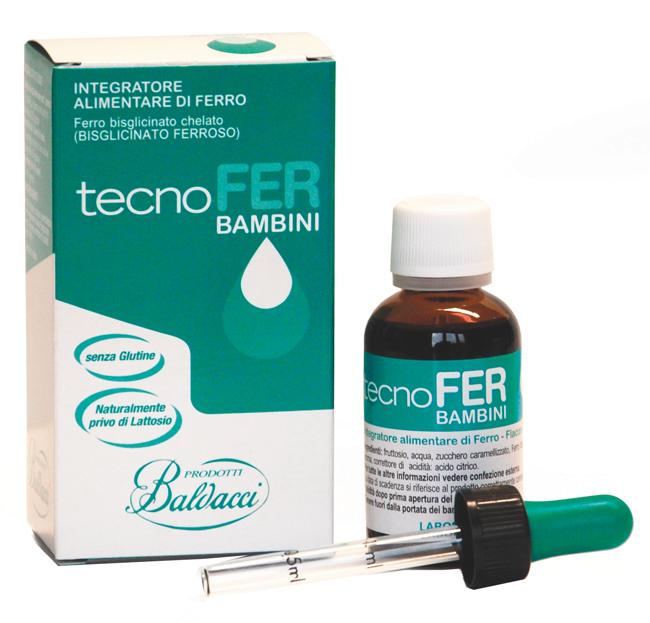 Tecnofer Bambini Intregratore di Ferro in Gocce 30 ml