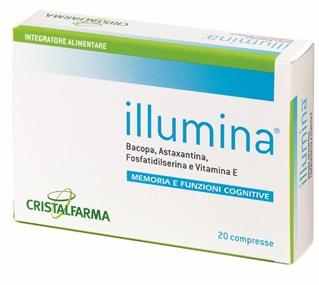 Cristalfarma Illumina Integratore Memoria e Funzioni Cognitive 20 Compresse
