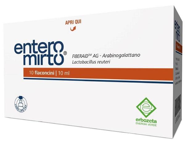 Erbozeta Entero Mirto Integratore Alimentare 10 Flaconcini da 10 ml