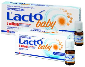 Lactò Baby 3 Miliardi Integratore Benessere Intestinale Bambini 12 Flacon