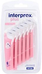 Interprox Plus Nano Rosa Scovolino Cilindrico PHD 0.6mm 6 Pezzi
