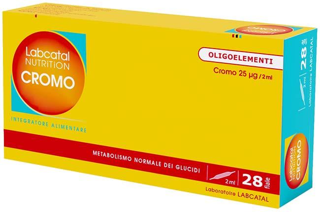 Oligosol Labcatal Cromo Soluzione Bevibile 28 Fiale