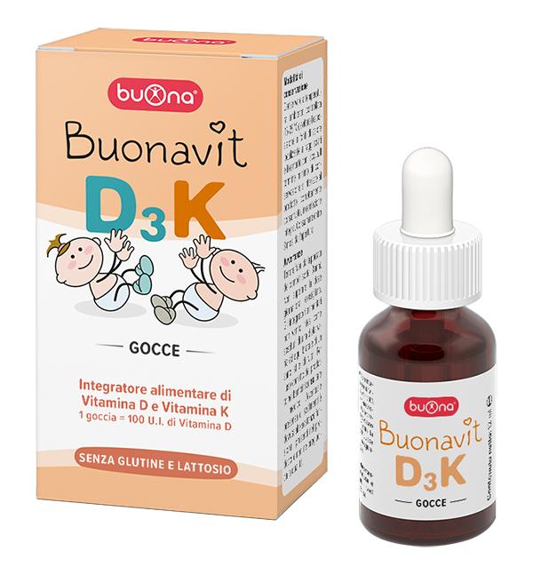 Buonavit D3K Integratore Vitaminico 12 ml