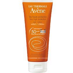 Avene Latte Solare Bambini Protezione Molto Alta SPF50+ Pelle Sensibili 100 ml