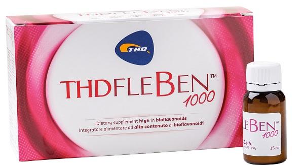 Fleben 1000 Integratore con Bioflavanoidi 10 Flaconcini 15 ml