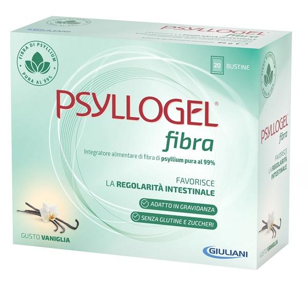Psyllogel Fibra Integratore Regolarità Intestinale Vaniglia 20 Buste