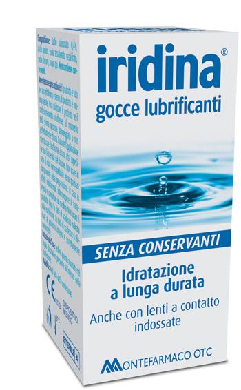 Iridina Gocce Lubrificanti Collirio Idratante anche per Lenti a Contatto 10 ml