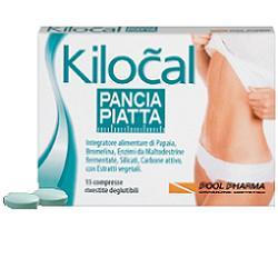 Kilocal Pancia Piatta Integratore per Favorire e La Digestione 15 Compresse