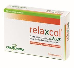 Cristalfarma Relaxcol Plus Integratore con Funzione Digestiva 30 Compresse