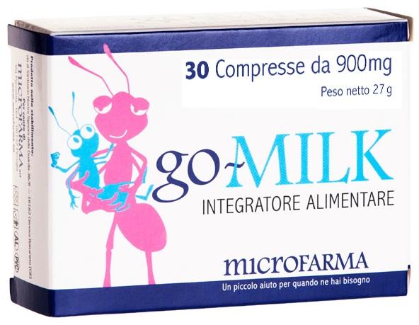 Go-Milk Integratore 30 Compresse