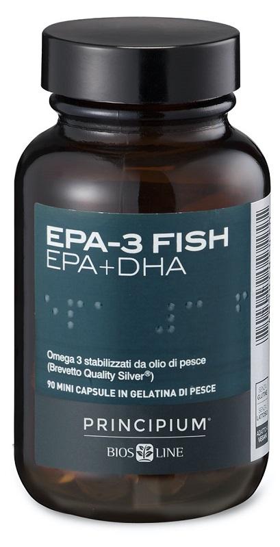 Epa-3 Fish 1400 Mg Integratore di Omega3 per Cuore e Colesterolo 90 capsule