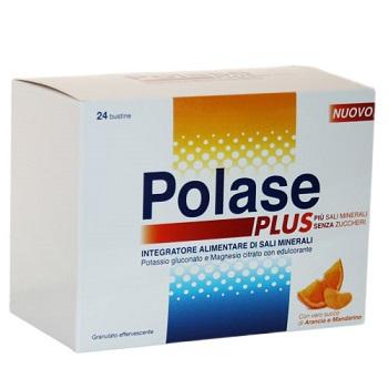 Polase Plus Integratore di Sali Minerali per Recupero Energetico 24 Bustine