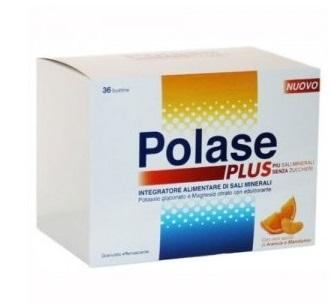 Polase Plus Integratore di Magnesio e Potassio Senza Zucchero 36 Bustine