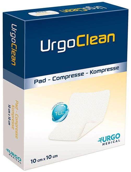 Urgoclean Medicazione Sterile In Garze Compresse 10x10 cm 10 Pezzi