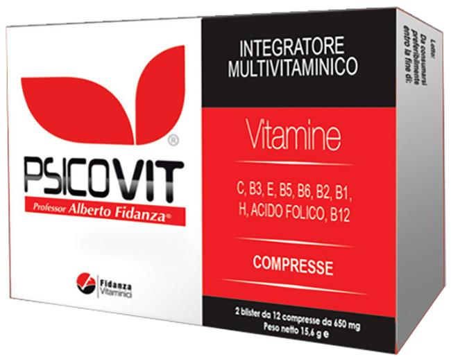 Psicovit Integratore per Benessere Mentale 24 Compresse
