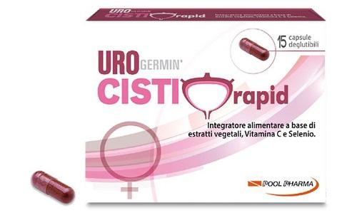 Urogermin Rapid Integratore Benessere Vie Urinarie 15 Capsule