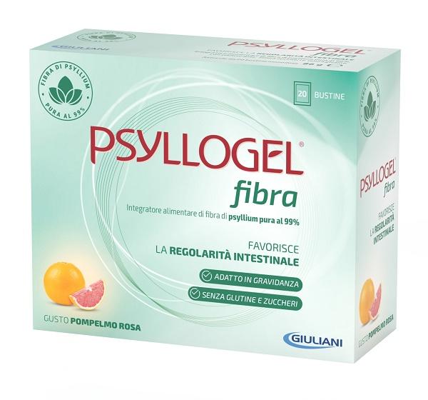 Psyllogel Fibra Integratore Regolarità Intestinale 20 Buste Pompelmo Rosa
