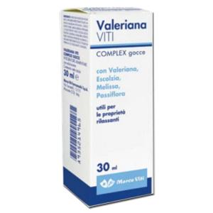 Marco Viti Valeriana Complex Integratore per il Rilassamento in Gocce 30 ml
