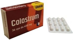 Colostrum Unicis Integratore 36 Capsule