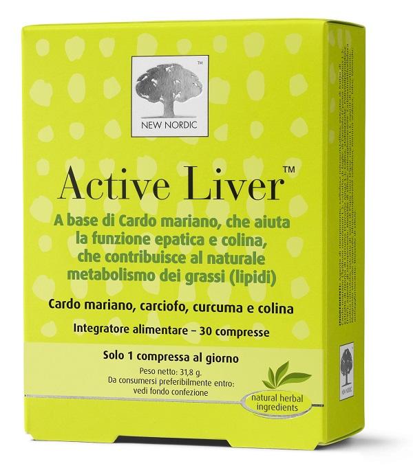 Active Liver Integratore per la Funzione Epatica 60 Compresse