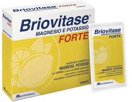 Briovitase Linea Vitamine Minerali Forte Magnesio Potassio Vitamina C 10 Buste