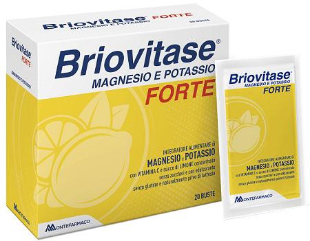 Briovitase Vitamine Minerali Forte Integratore di Magnesio e Potassio 20 bustine