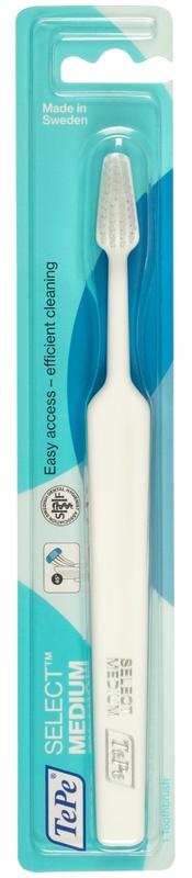 TePe Select Medium Spazzolino Con Testina Affusolata E Impugnatura Ergonomica